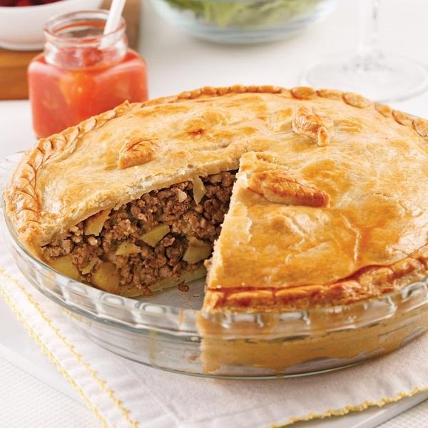 Tourtière thường được sử dụng rộng rãi vào dịp Giáng sinh