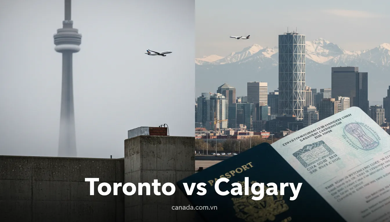So sánh chi phí sinh hoạt Toronto và Calgary: Đâu là nơi đáng sống cho người Việt?
