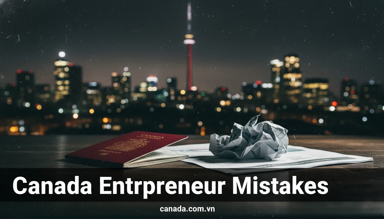 5 sai lầm “đắt giá” khi nộp hồ sơ định cư Canada diện doanh nhân bạn cần tránh