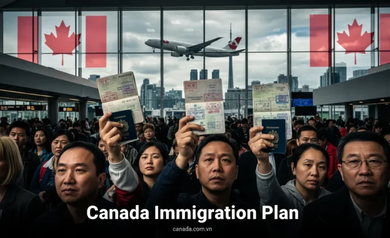 Canada công bố kế hoạch 500.000 dân nhập cư: Chính sách 2026 có thực sự nới lỏng?