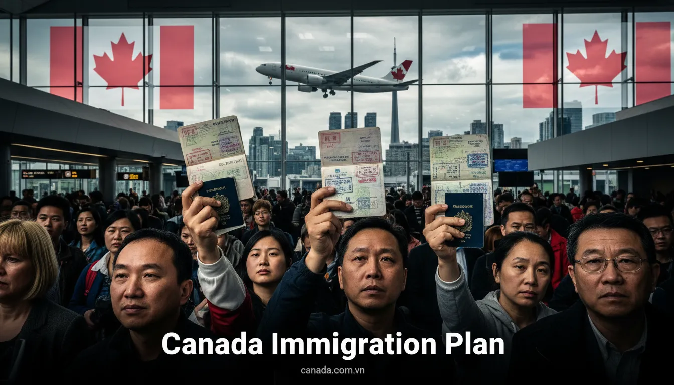 Canada công bố kế hoạch 500.000 dân nhập cư: Chính sách 2026 có thực sự nới lỏng?