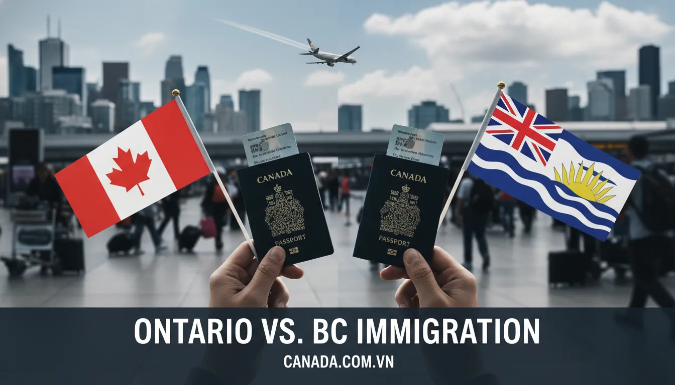 Nên chọn Ontario hay BC? So sánh thay đổi chính sách định cư tỉnh bang 2026