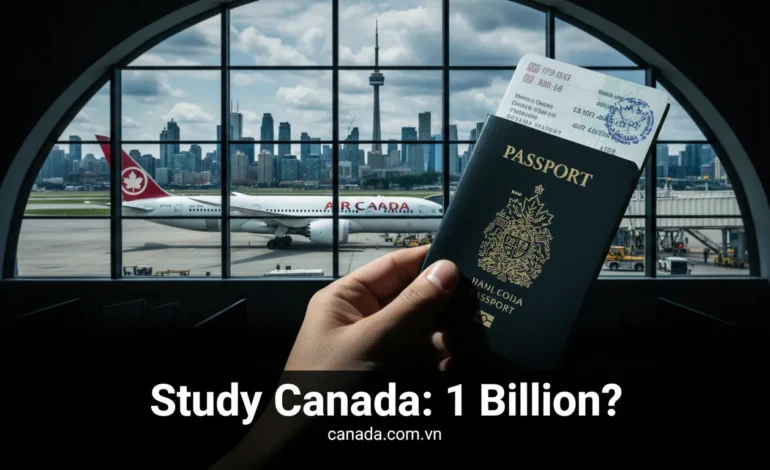 Cầm 1 tỷ đồng có đủ du học Canada 2026? Chi phí thực tế cho một năm an cư