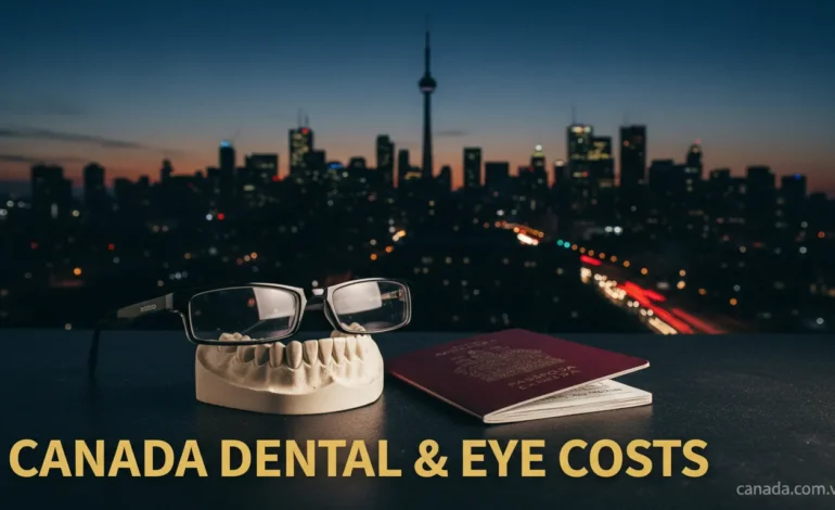 Chi phí khám nha khoa và mắt tại Canada: Những khoản phí bạn phải tự chi trả