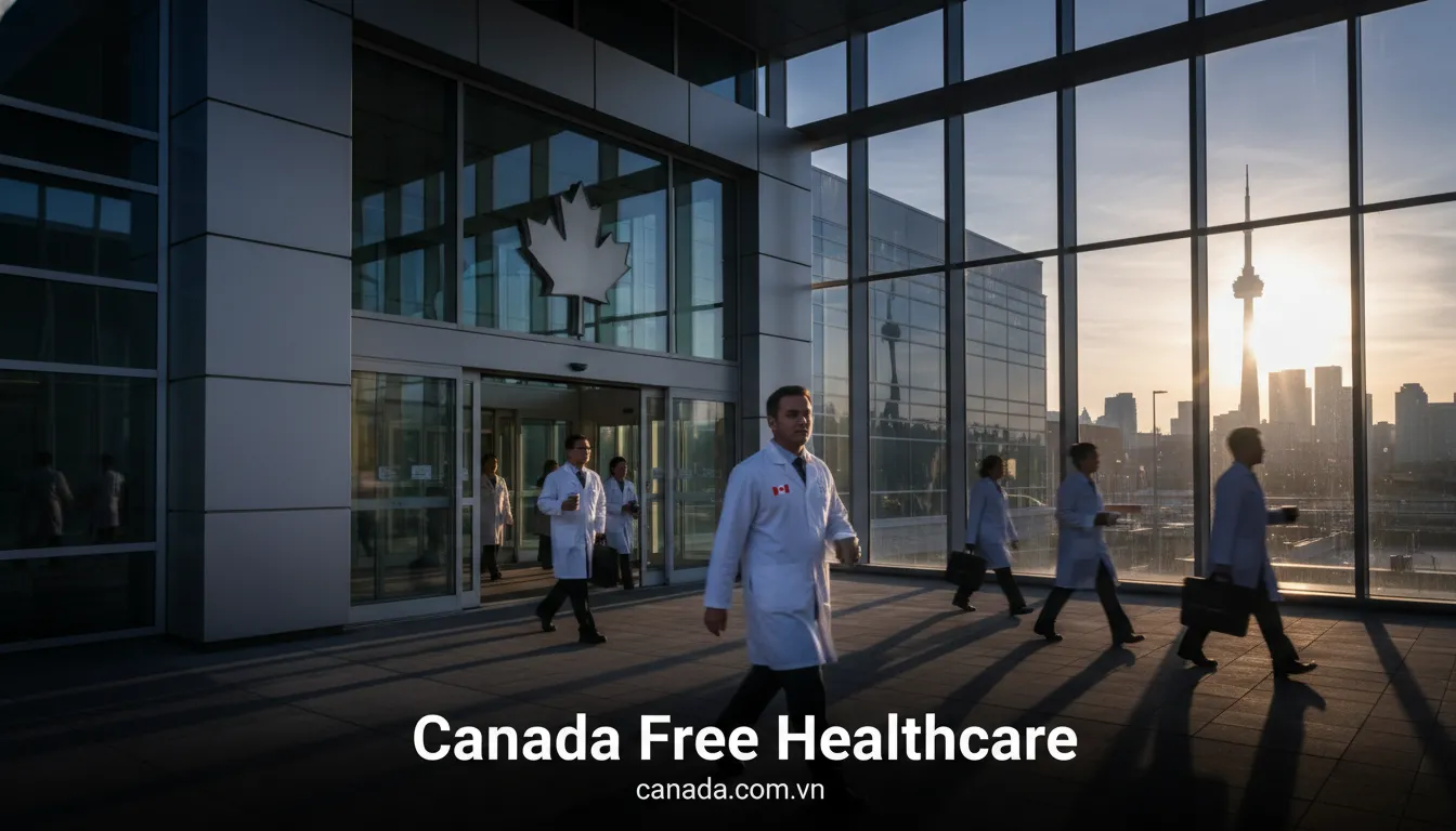 Hệ thống y tế miễn phí tại Canada: Thẻ PR quyền lực như thế nào?