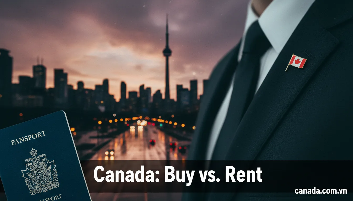 Mua nhà hay thuê nhà tại Canada? Bài toán tài chính cho gia đình vừa sang