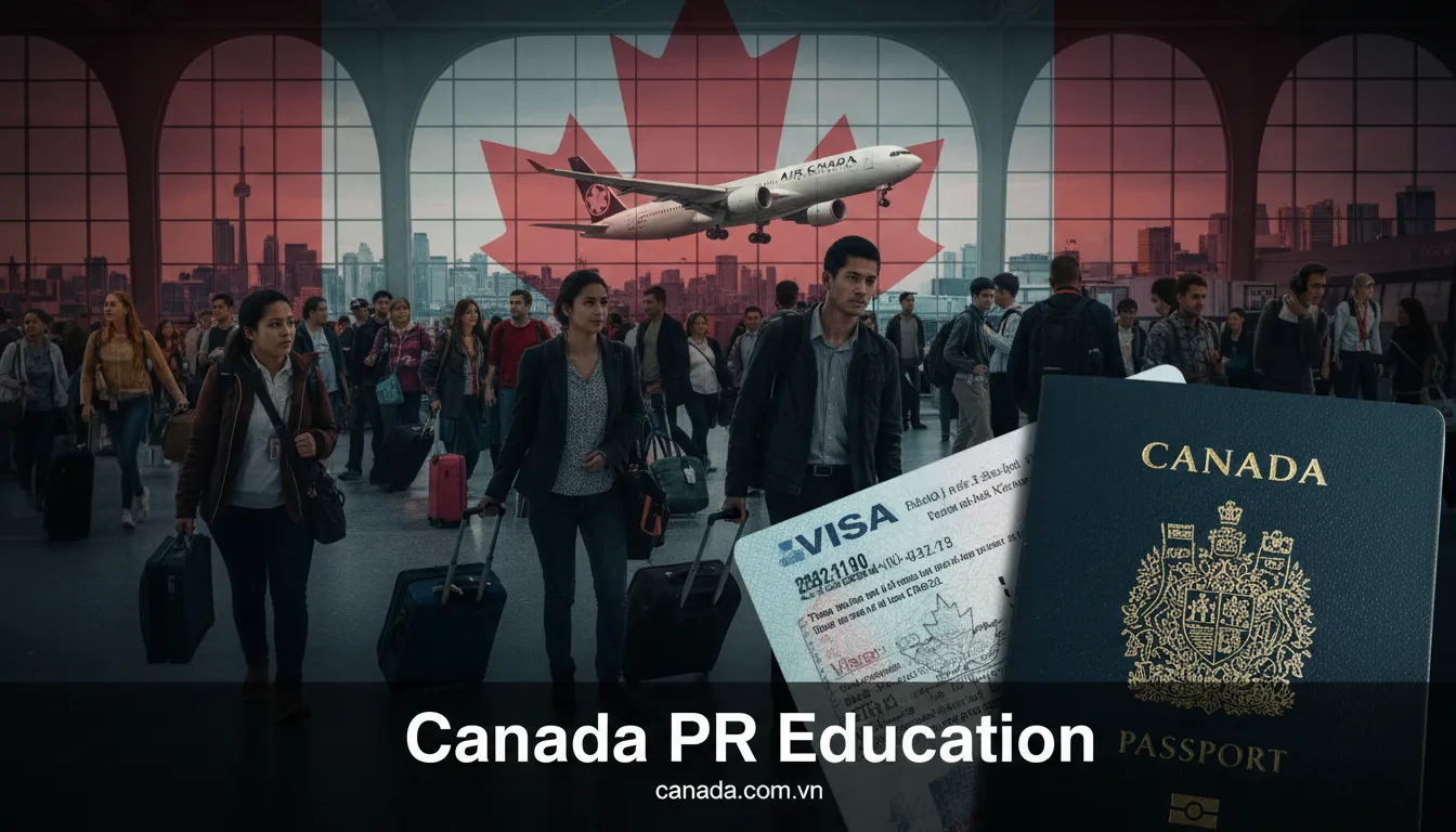 Con cái được học miễn phí 100%? Đặc quyền giáo dục dành cho Thường trú nhân Canada